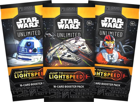 Star Wars - Unlimited Jump to Lightspeed Booster Packs - Deckkingdom