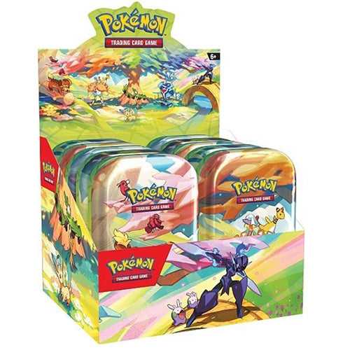 Pokémon Vibrant Paldea Mini Tin Display