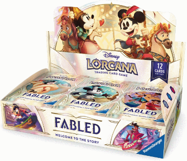 Disney Lorcana TCG - Scatola di potenziamenti leggendaria