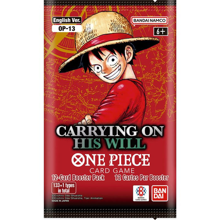 One Piece Card Game - Carrying on His Will OP-13 Booster Box - deckkingdom