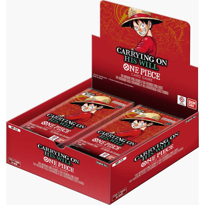 One Piece Card Game - Carrying on His Will OP-13 Booster Box - deckkingdom
