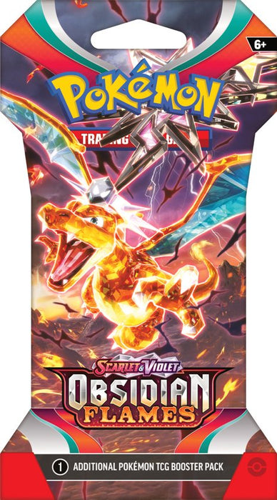 Pokemon Obsidian Flames Sleeved Booster Pack