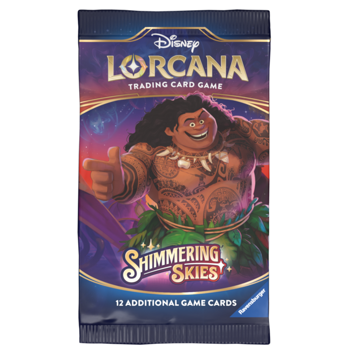 Disney Lorcana TCG - Shimmering Skies Booster Sleeved Pack - Deckkingdom