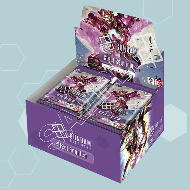 Gundam Card Game - Booster Box - Steel Requiem [GD03] - deckkingdom