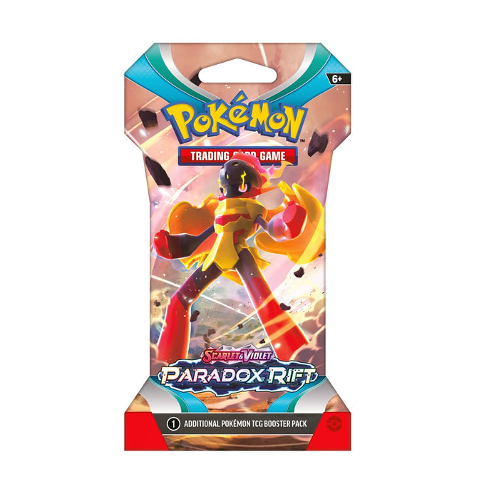 Pacchetto booster con maniche Pokemon Paradox Rift