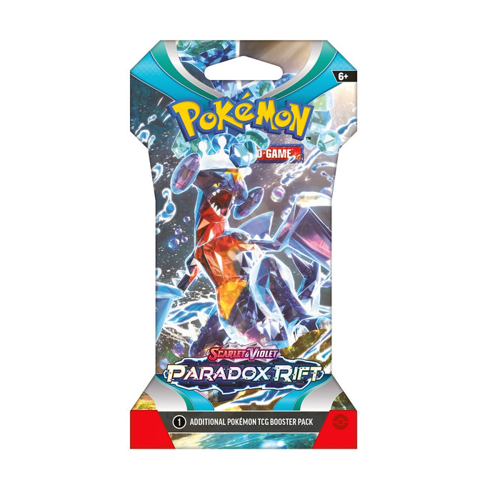 Pacchetto booster con maniche Pokemon Paradox Rift