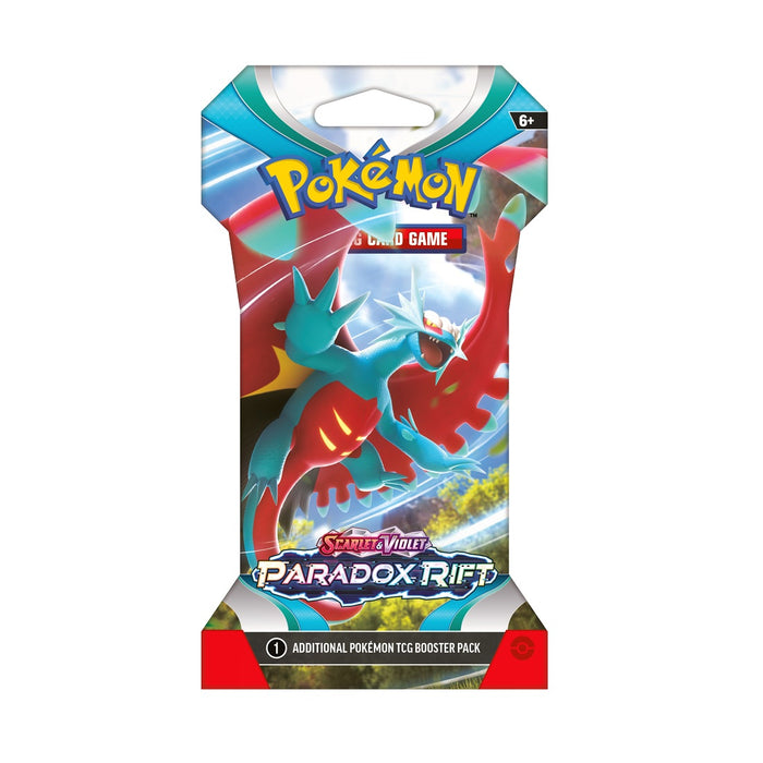 Pacchetto booster con maniche Pokemon Paradox Rift