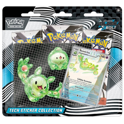 Pokemon Black Bolt Tech Sticker Collection - Deckkingdom