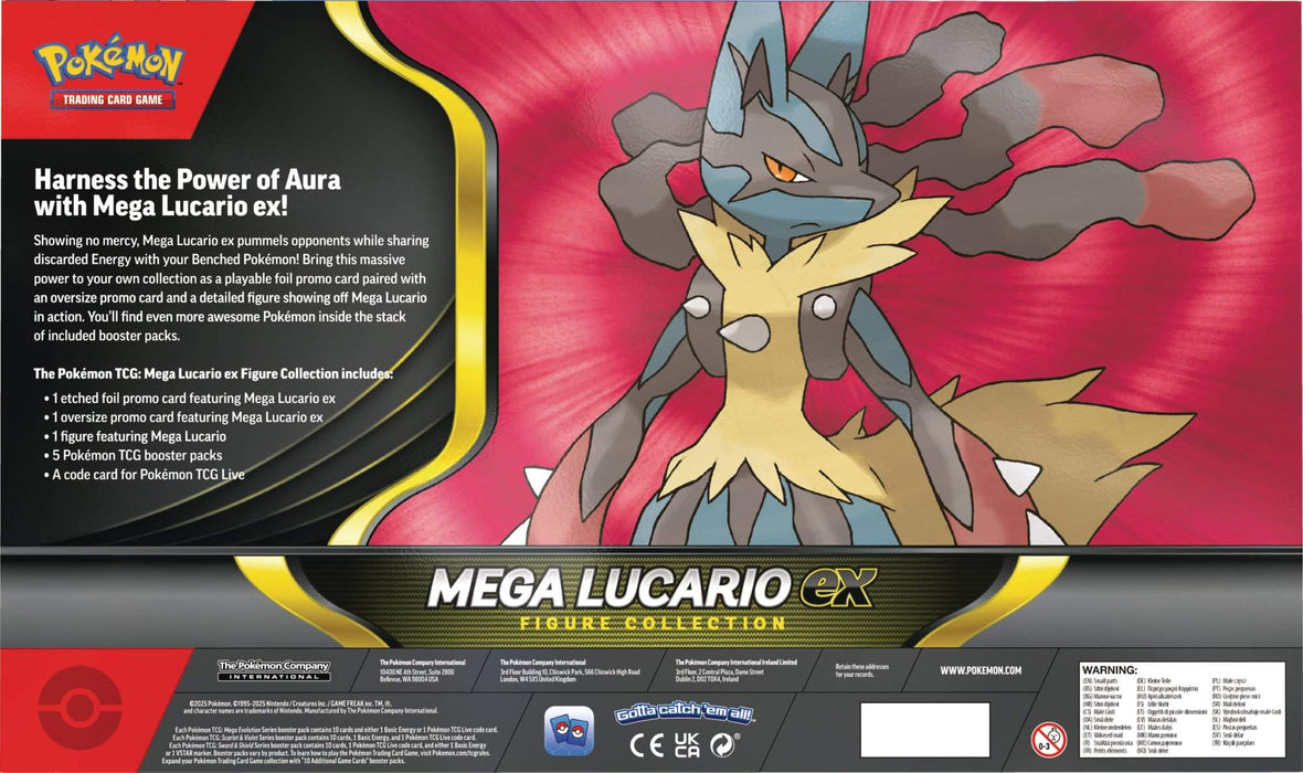 Pokemon Mega Lucario ex Figure Collection - deckkingdom