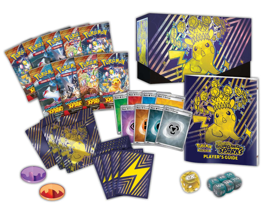 Pokemon Surging Sparks Elite Trainer Box - Deckkingdom