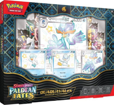 Pokemon Paldean Fates Premium Collection – Quaquaval ex - Deckkingdom