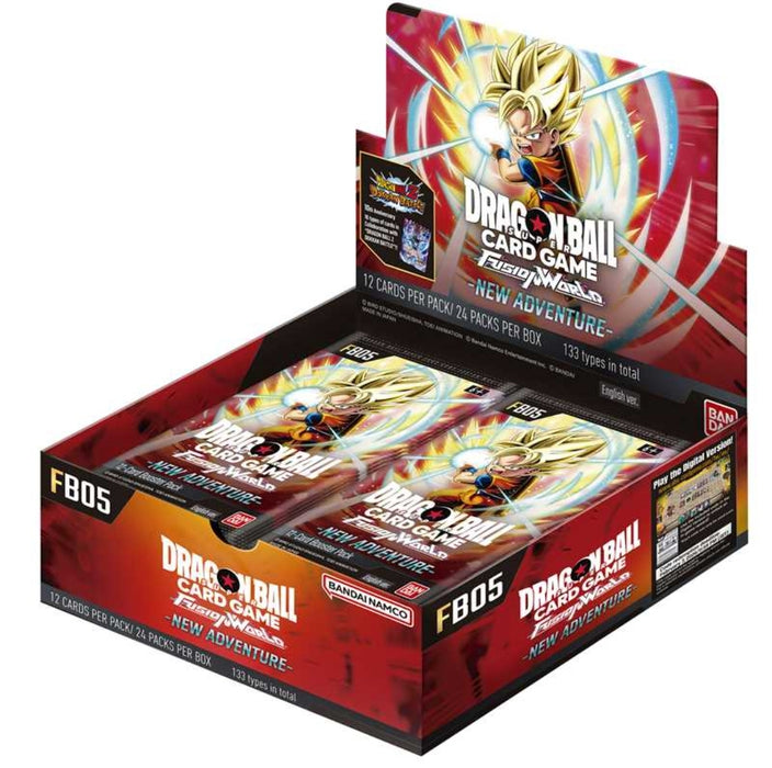 Dragon Ball Super Card Game Fusion World - New Adventure FB05 Booster Box - Deckkingdom