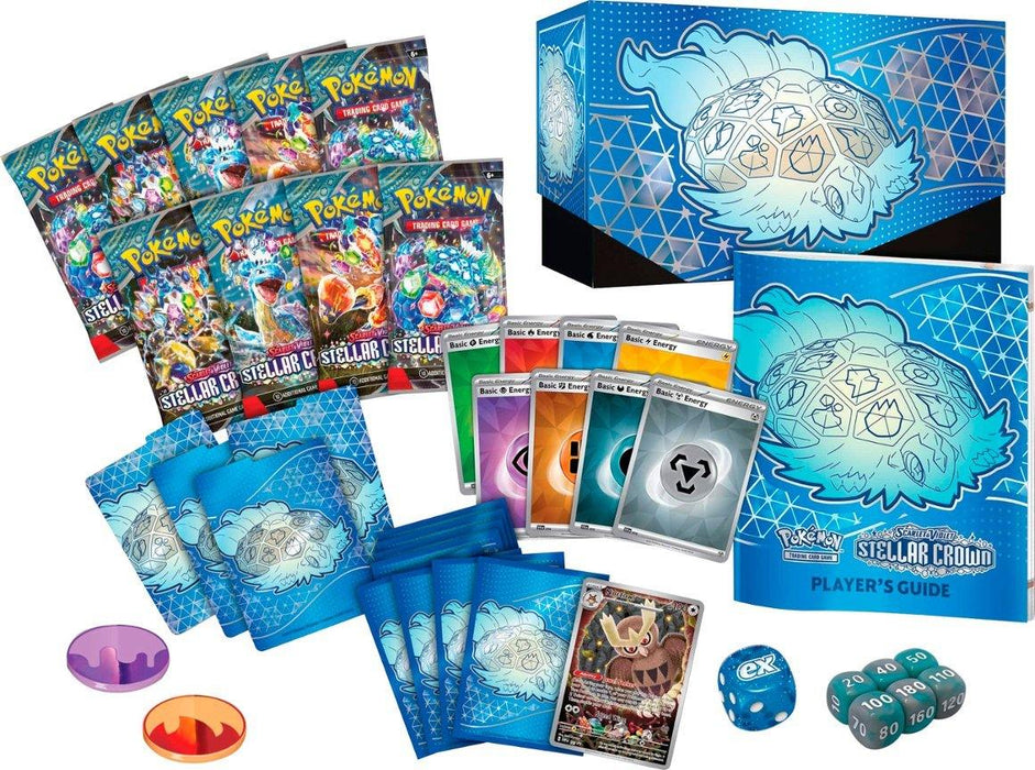 Scatola per allenatore Pokemon Stellar Crown Elite