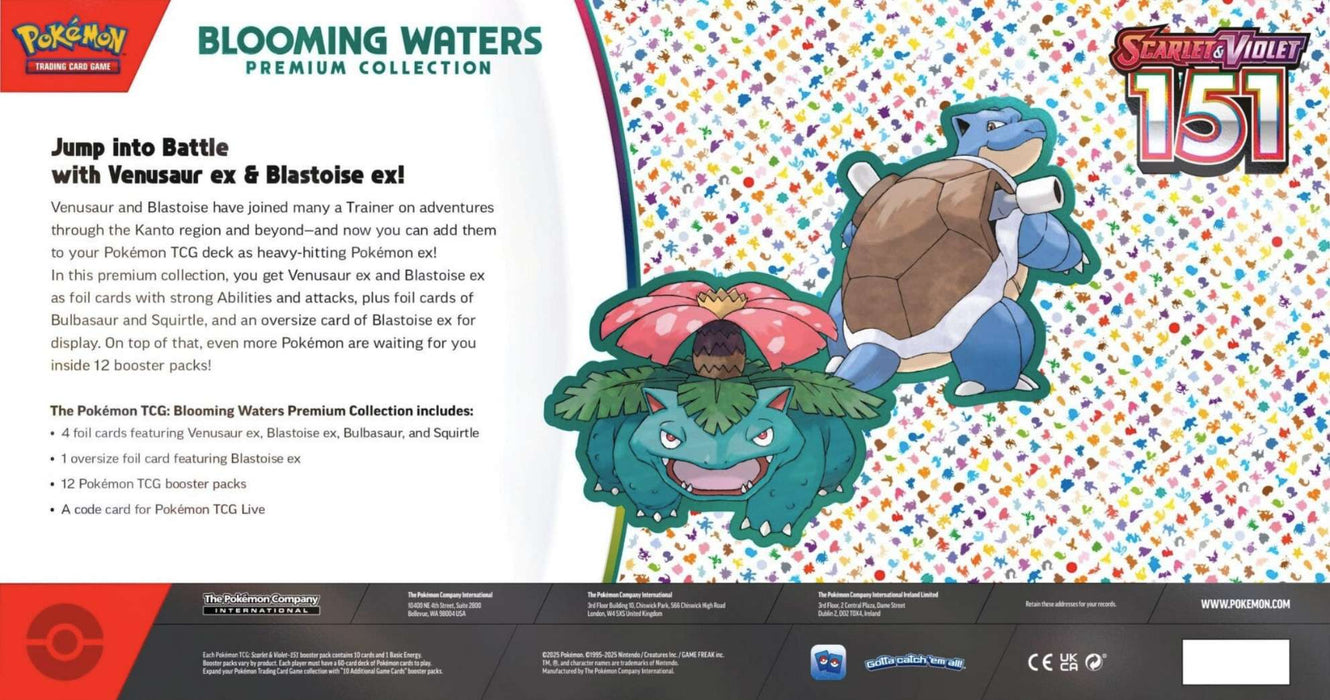 Pokemon 151 Blooming Water Premium Collection - deckkingdom