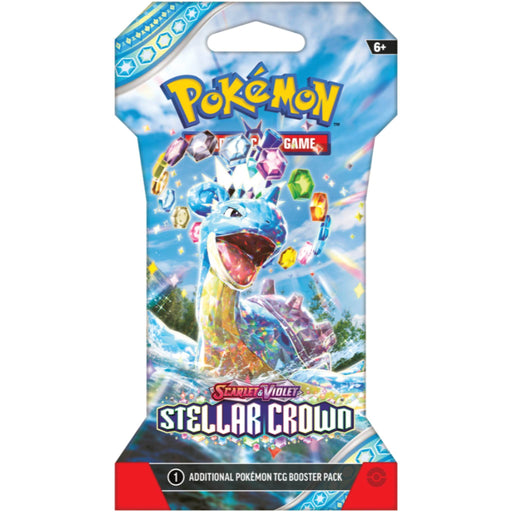 Pokemon TCG Stellar Crown Sleeved Booster Pack - Deckkingdom