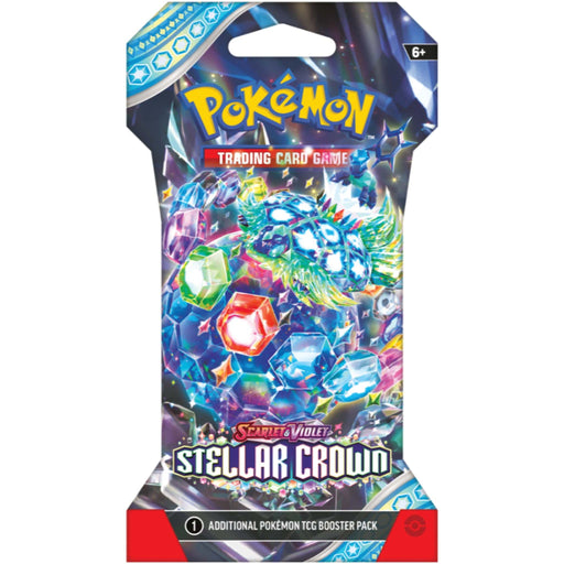 Pokemon TCG Stellar Crown Sleeved Booster Pack - Deckkingdom