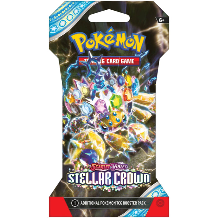 Pokemon TCG Stellar Crown Sleeved Booster Pack - Deckkingdom