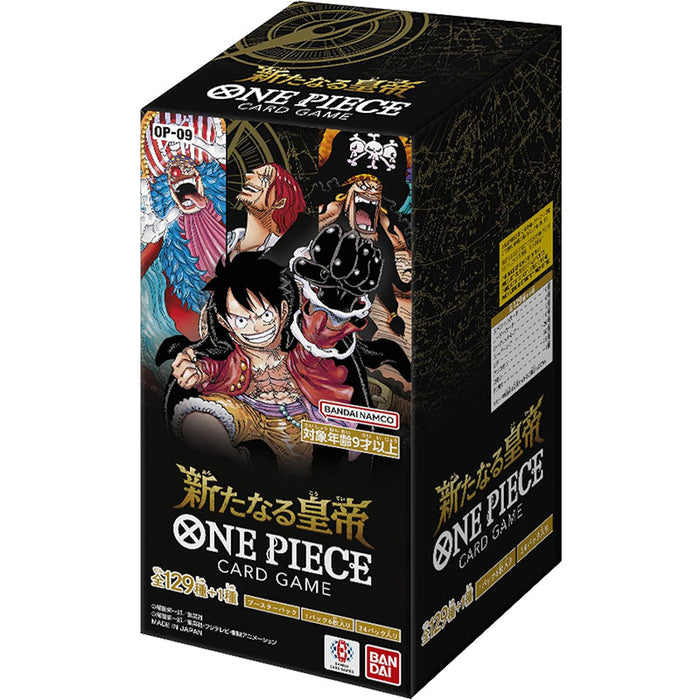 Gioco di carte One Piece Imperatori nel Nuovo Mondo OP-09 Booster Box - giapponese