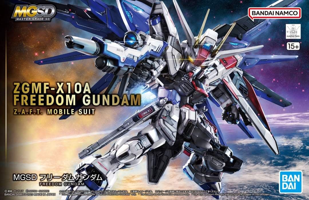 MGSD Gundam Freedom - deckkingdom
