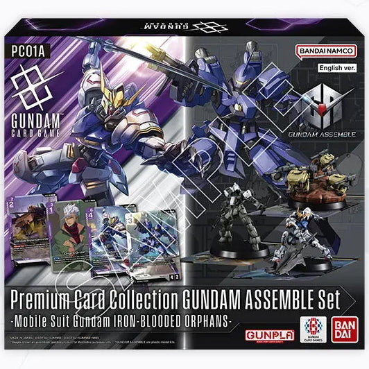 Gundam Card Game - Premium Card Collection GUNDAM ASSEMBLE Set -Mobile Suit Gundam IRON-BLOODED ORPHANS- [PC01A]