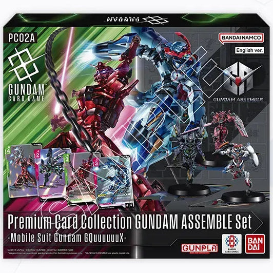Gundam Card Game - Premium Card Collection GUNDAM ASSEMBLE Set -Mobile Suit Gundam GQuuuuuuX- [PC02A] - deckkingdom
