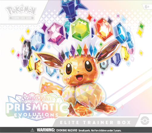 Pokemon Prismatic Evolutions Elite Trainer Box - Deckkingdom