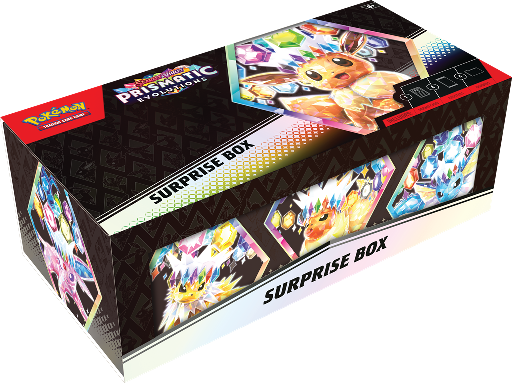 Pokemon Prismatic Evolutions Suprise Box - Deckkingdom