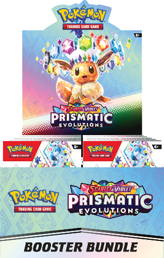 Pokemon Prismatic Evolutions Booster Bundle Display - Deckkingdom