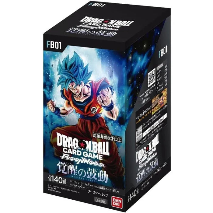 Dragon Ball Super Card Game Fusion World FB01 Booster Box - Japans