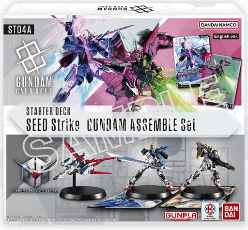 Gundam Card Game - Starter Deck - GUNDAM ASSEMBLE Set - SEED Strike ST04A - Deckkingdom