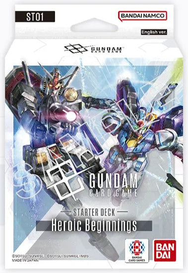 Gundam Card Game - Starter Deck - Heroic Beginnings ST01 - Deckkingdom